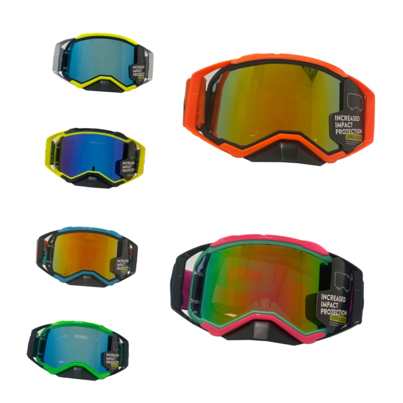 Outdoor Sports Adventure - Regulowane sportowe gogle ochronne, pyłoszczelne okulary